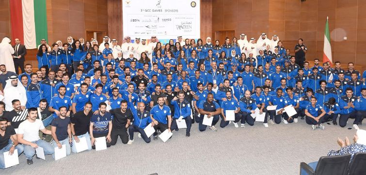«الأولمبية» تكرم اللاعبين الكويتيين الفائزين بدورة الألعاب الخليجية وتشيد بتصدرهم الترتيب بـ96 ميدالية