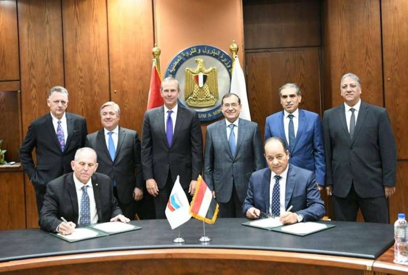 مصر و«شيفرون» توقعان مذكرة تفاهم للتعاون في غاز شرق المتوسط