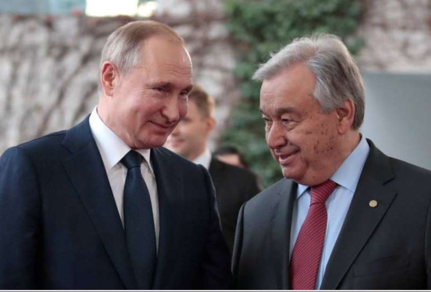 غوتيريس يرحّب بالالتزام الروسي بـ «اتفاق الحبوب».. وبوتين: سننسحب حال خرقته أوكرانيا  