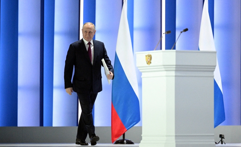 بوتين يترأس اجتماعاً طارئاً لمجلس الأمن الروسي بعد خطف رهائن ر