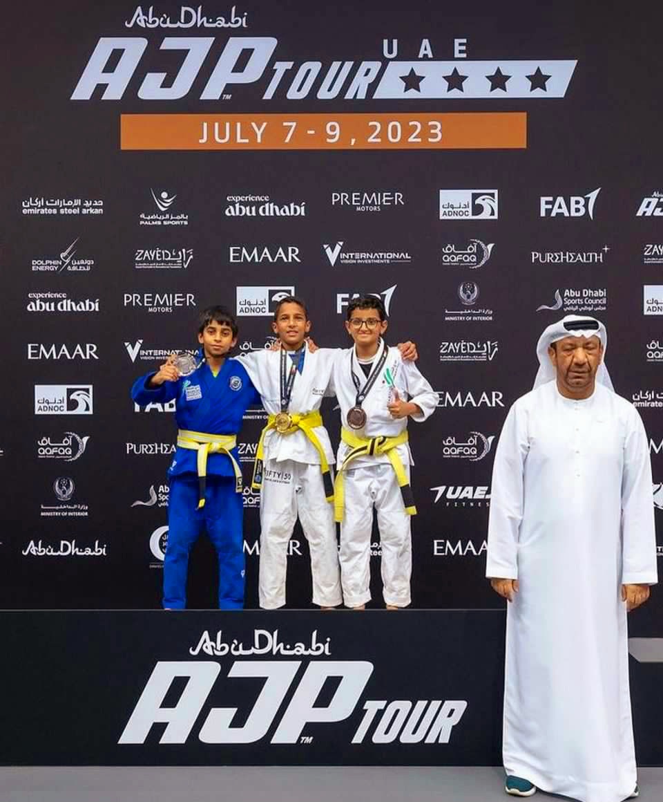 ذهبيتان وفضية وبرونزيتان للكويت في ثاني أيام بطولة الإمارات للجوجيتسو